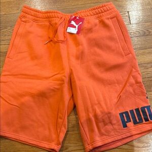 PUMA Men's Orange Shorts